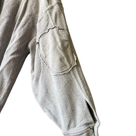 Free People Oversized Ruby Jacket Shacket Womens Small Boyfriend Gray Boho Beach - Picture 7 of 16